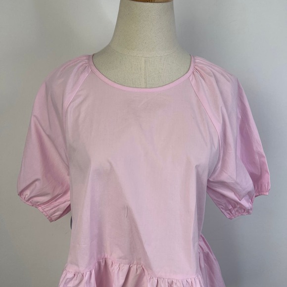HILL HOUSE Ballerina Pink the Francesca Top NWT size XS - Picture 8 of 12